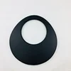 Fashion Black Oval Wooden Multiple Sizes Handmade Bag Evening Bag Handle