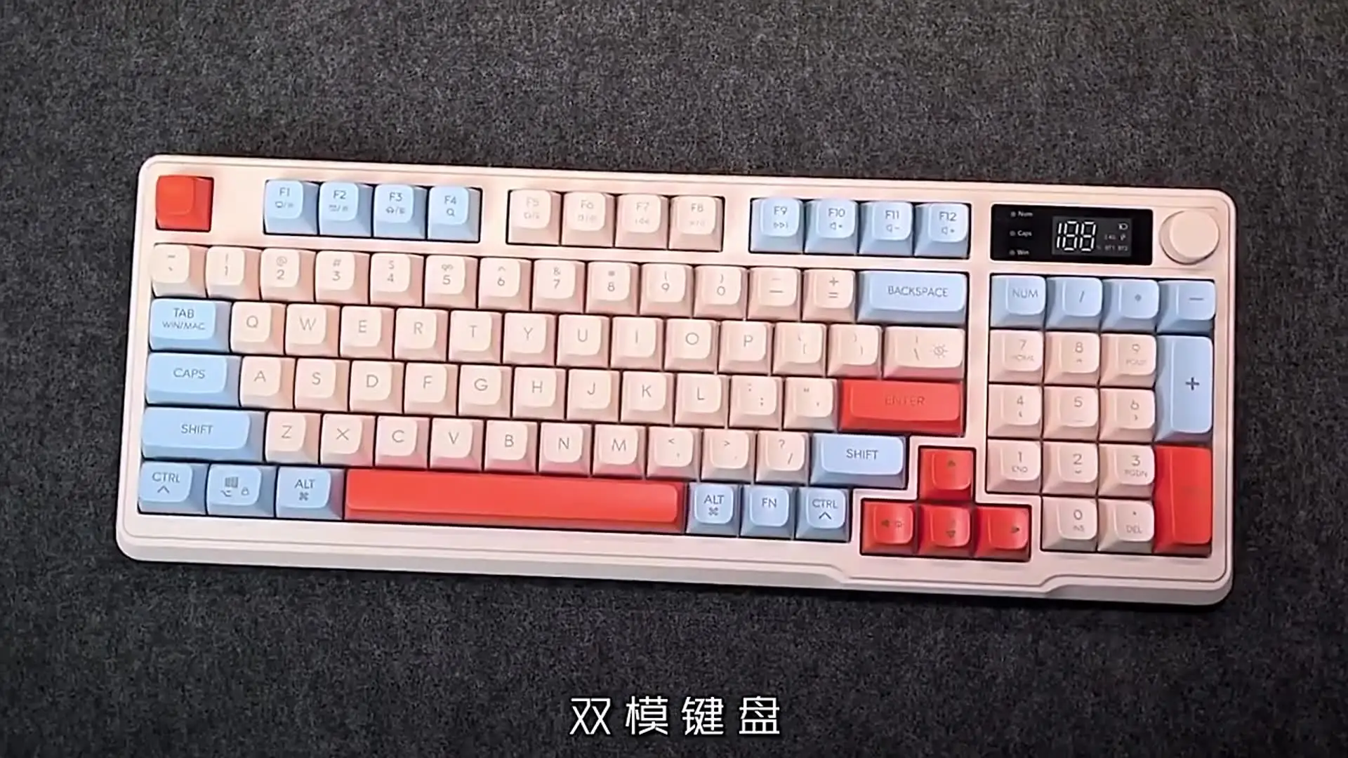 Free Wolf T96 Wireless Dual Mode Keyboard and Mouse Set