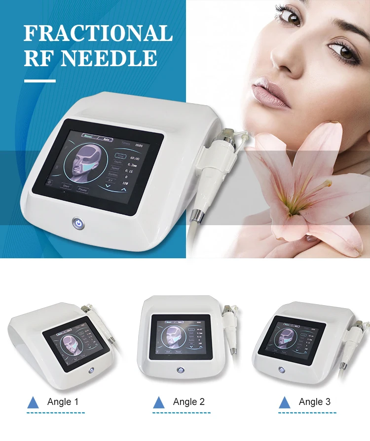 Beauty Salon Use Rf Microneedling Machine Gold Anti Wrinkle Rf