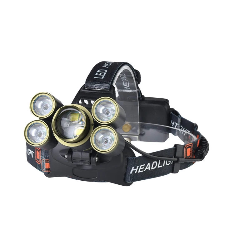 Factory Supply Lamp Head Rechargeable high power aluminum alloy zoomable led headlamp 1000 lumen