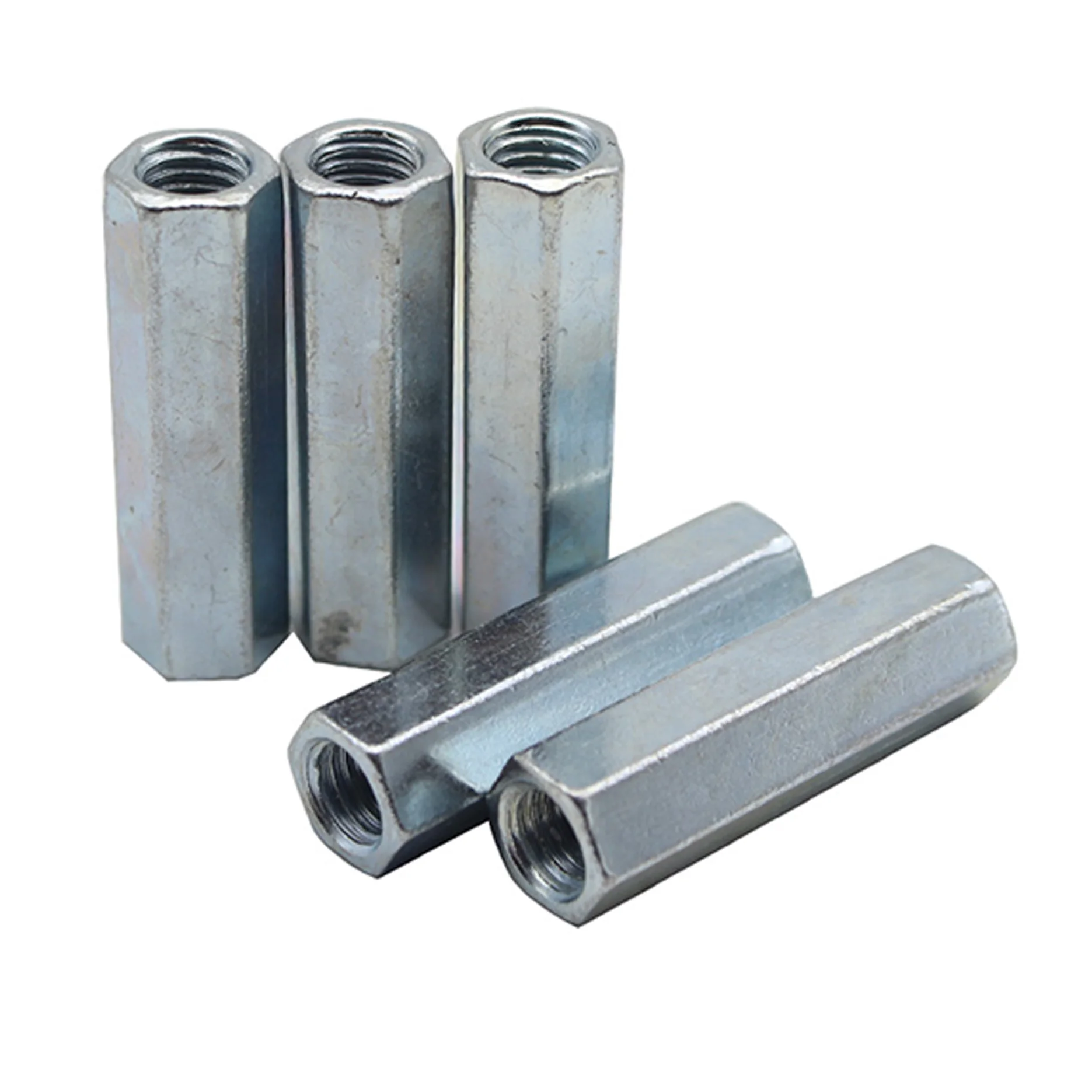 Din6334 M6 M8 M10 M12 Long Hex Coupling Nut High Quality Coupling Nut