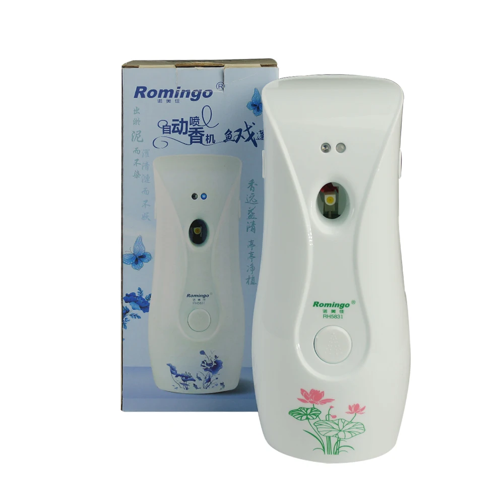 
ABS Plastic Automatic Air Dispenser manufacturers aerosol Spray dispenser refill room spray machine 