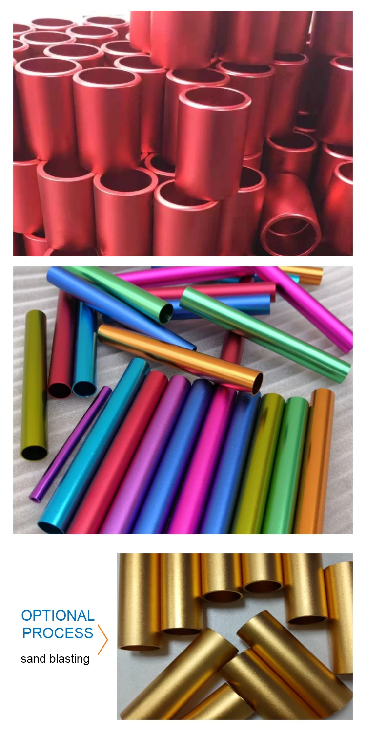 Anodized Aluminium Pipe Tube