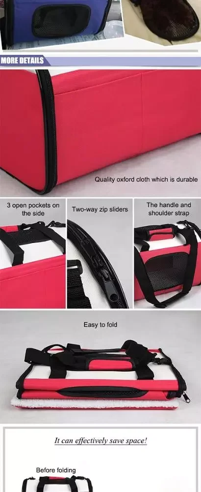 pet travel carrier bag