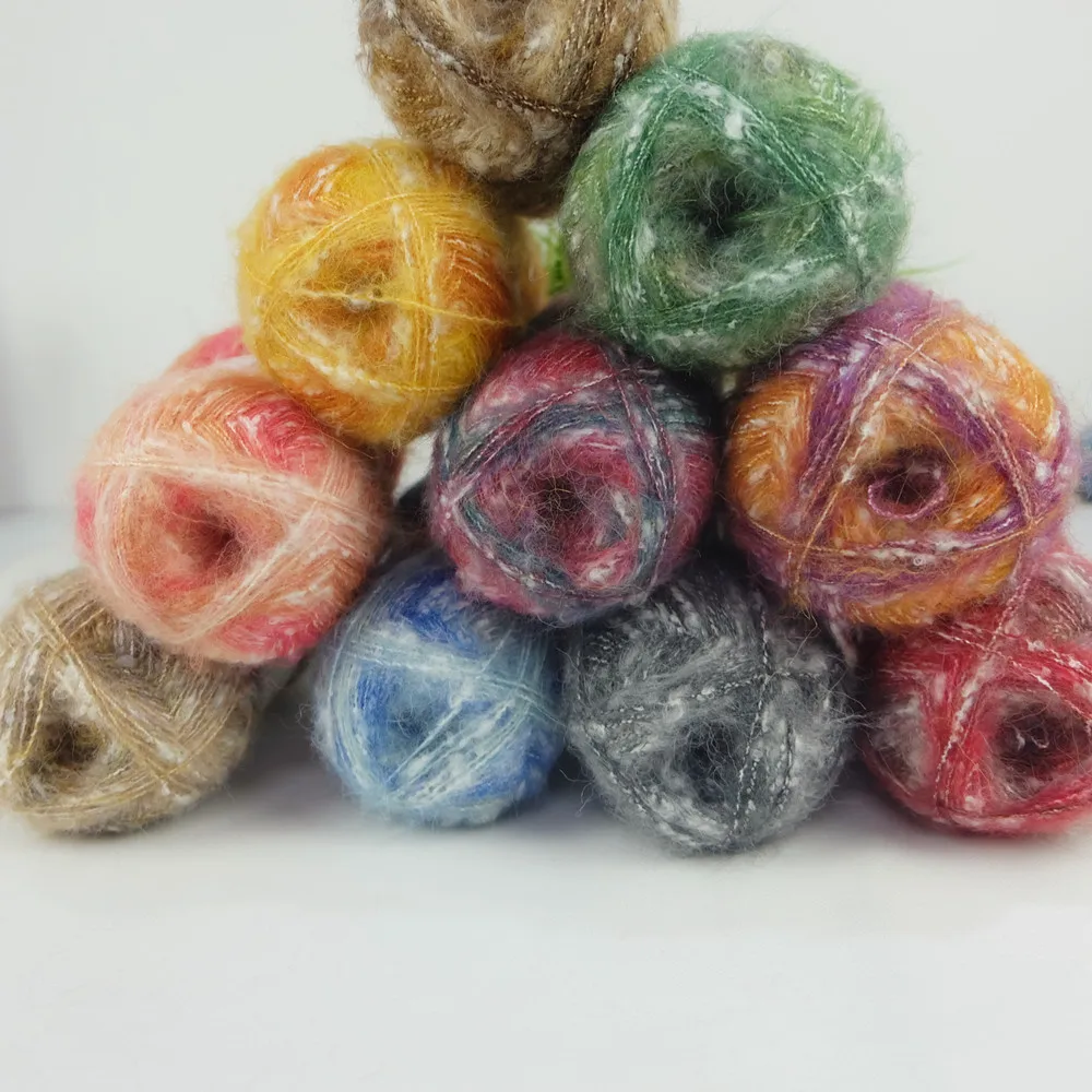 wool boucle yarn