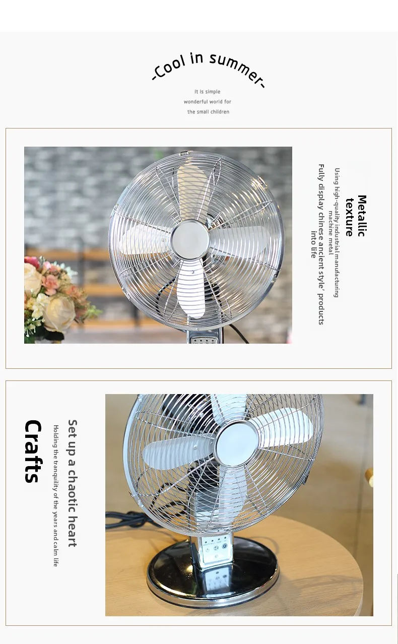 Table Fan, 220-240VC, Electric - detail 10