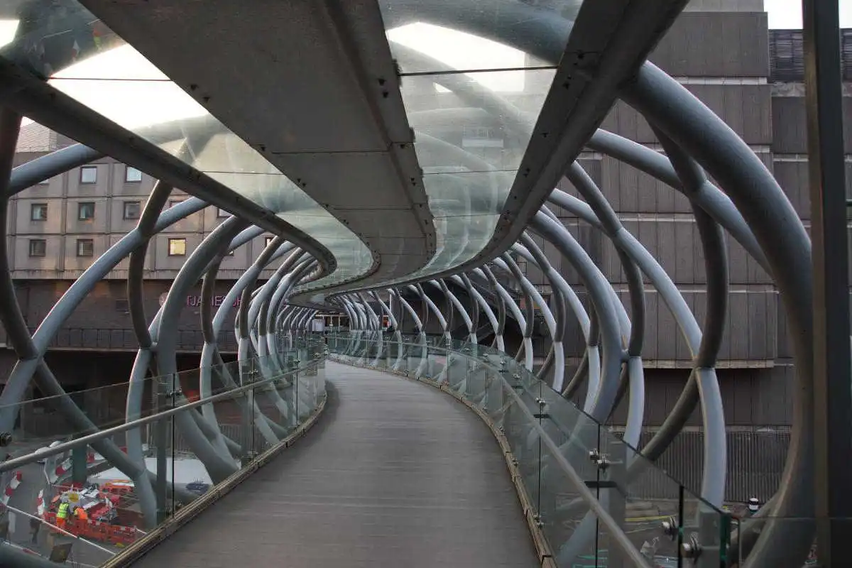 Steel Pedestrian Overhead Bridge - Durable & Customized