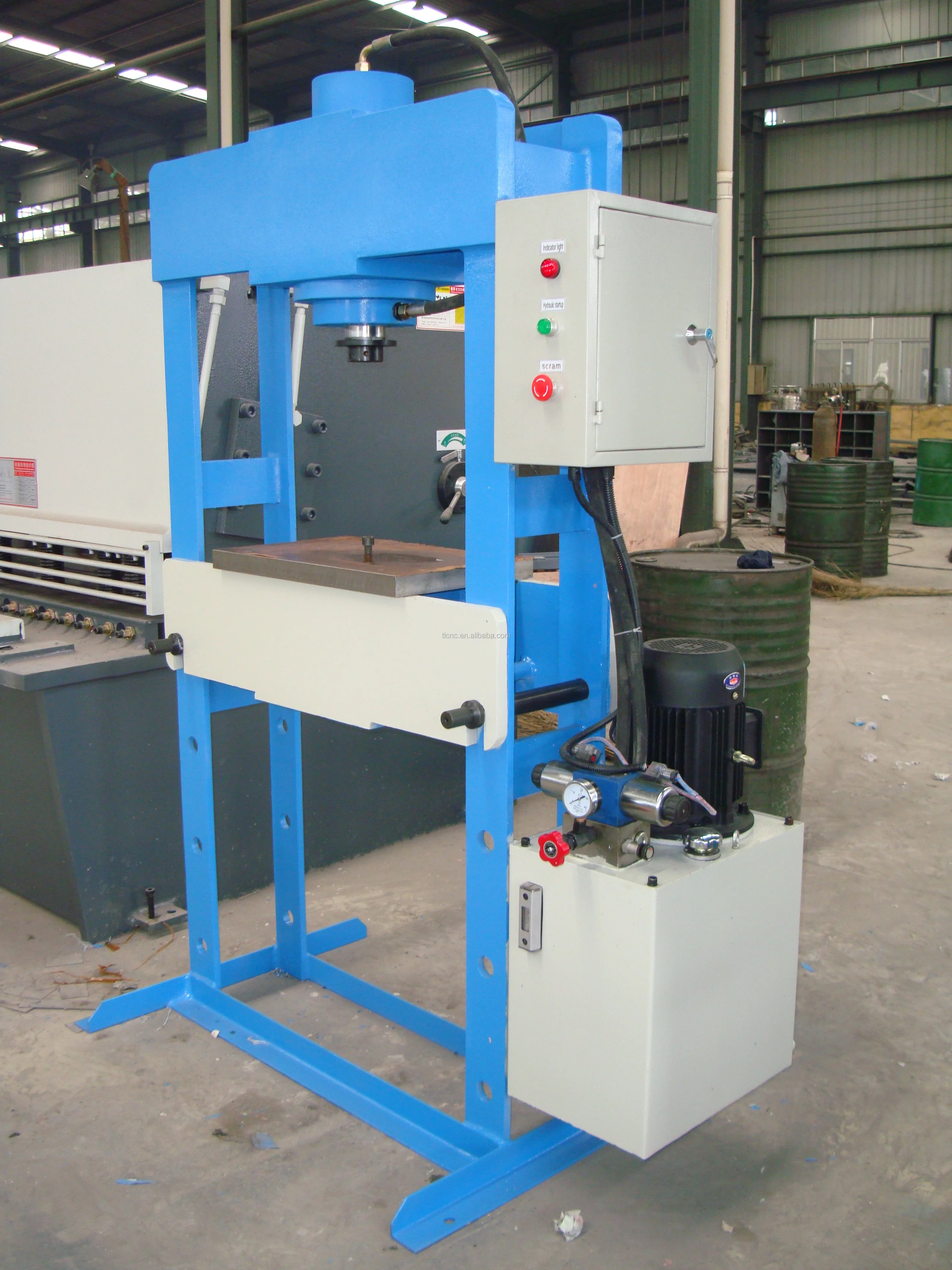 mini homemade electric hydraulic press