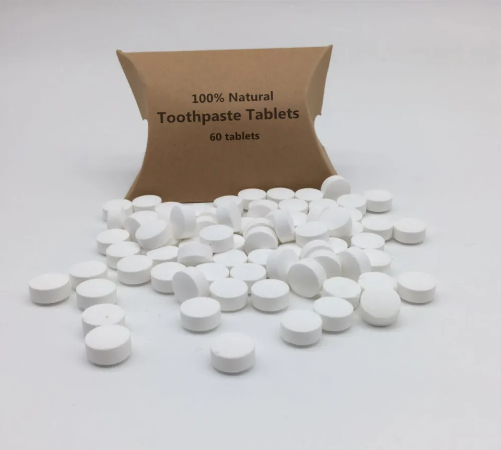 
100% Natural Convenient to Use Toothpaste Tablets For Hotel Use 