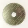 5" (125mm) Electroplated Diamond coated Saw Blades With Double Side Triangle with M14 flange