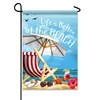 F0009R Wholesale Advertising Outdoor Flying Banner Banderas Hand Table Garden Custom Flag