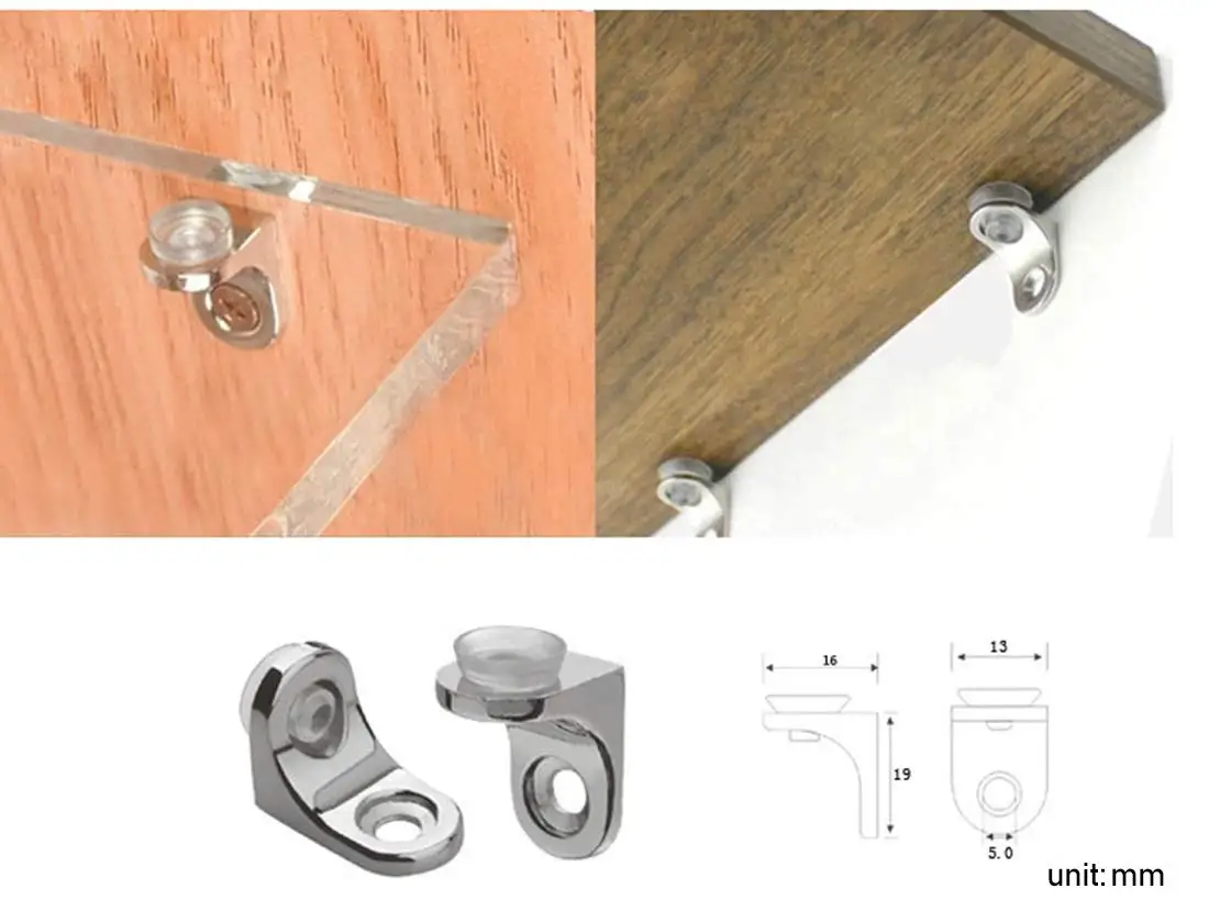 Wholesale Zinc Alloy Shelf Pin Support With Plastic Sucker Buy Shelf