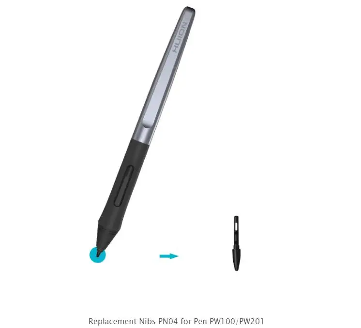 Huion Replacement Pn04 Pen Stylus Nibs Buy Nibs,Huion Pn04
