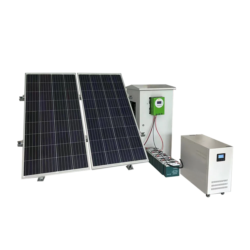 Side-by-side comparison: compact all-in-one solar generator vs. modular rack-mounted 1500W solar array with external battery bank
