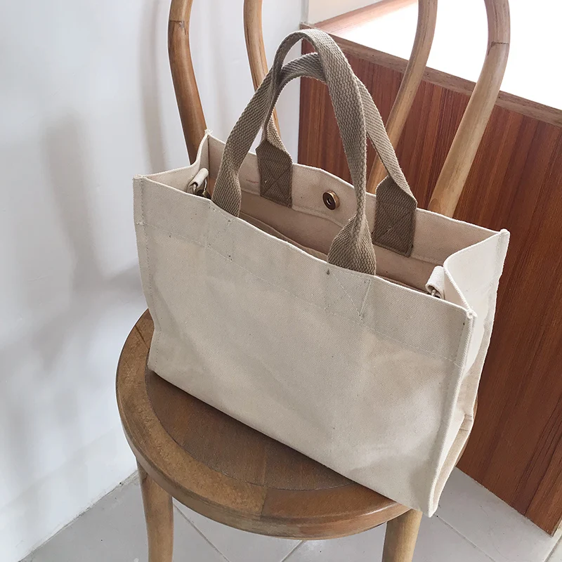 minimalist large capacity tote bag