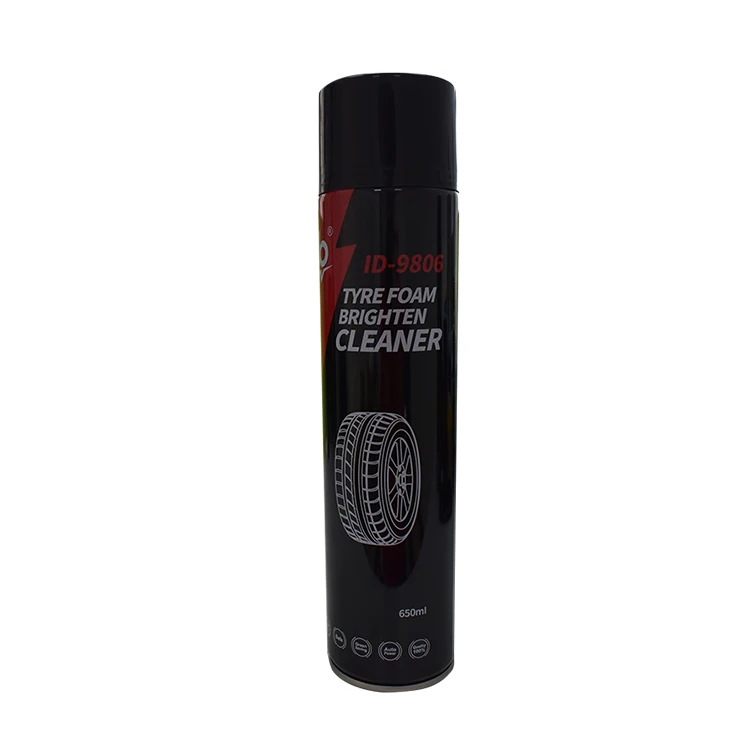 New Arrival 650ml Car Polish Spray Multi Purpose Tire Foam Cleaner And