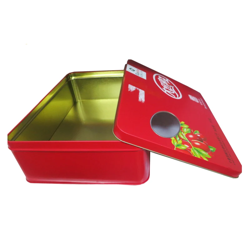 Date Palm Tin Boxes,Rectangular Metal Box For Middle East Dates Buy