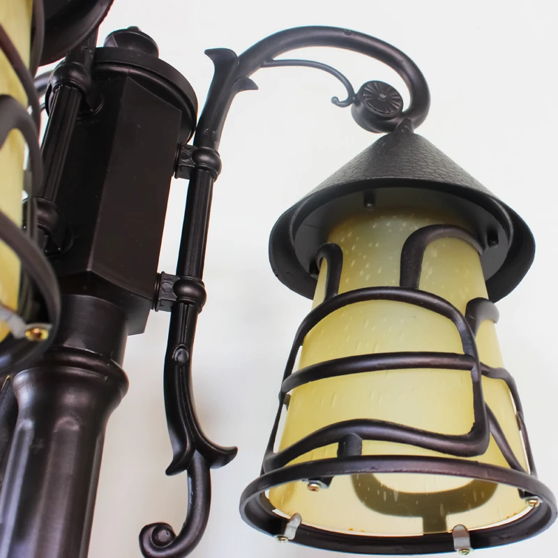 New design aluminium high lumen and good quality 12W 18W 24W all in one solar garden light solar yard light