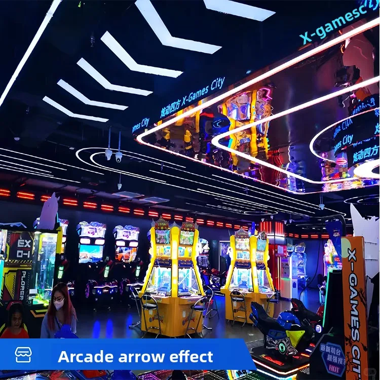 product special shaped chandeliers pendant lights for shopping malls internet cafes amusement centers dance studios childrens parks-10