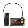 Snake Scope Endoscope Digital 1080P LCD 8mm probe Waterproof Probe Inspection HD Camera Handheld Borescope 5m Rigid Cable