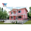 Light Steel structure villa house design, prefabricated luxury homes 3 bedroom