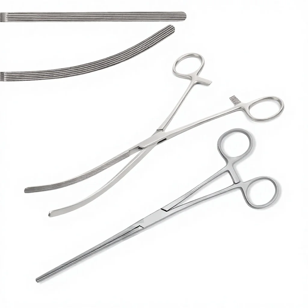 Doyen Intestinal Forceps Straight Stainless Steel 22.cm Surgical ...