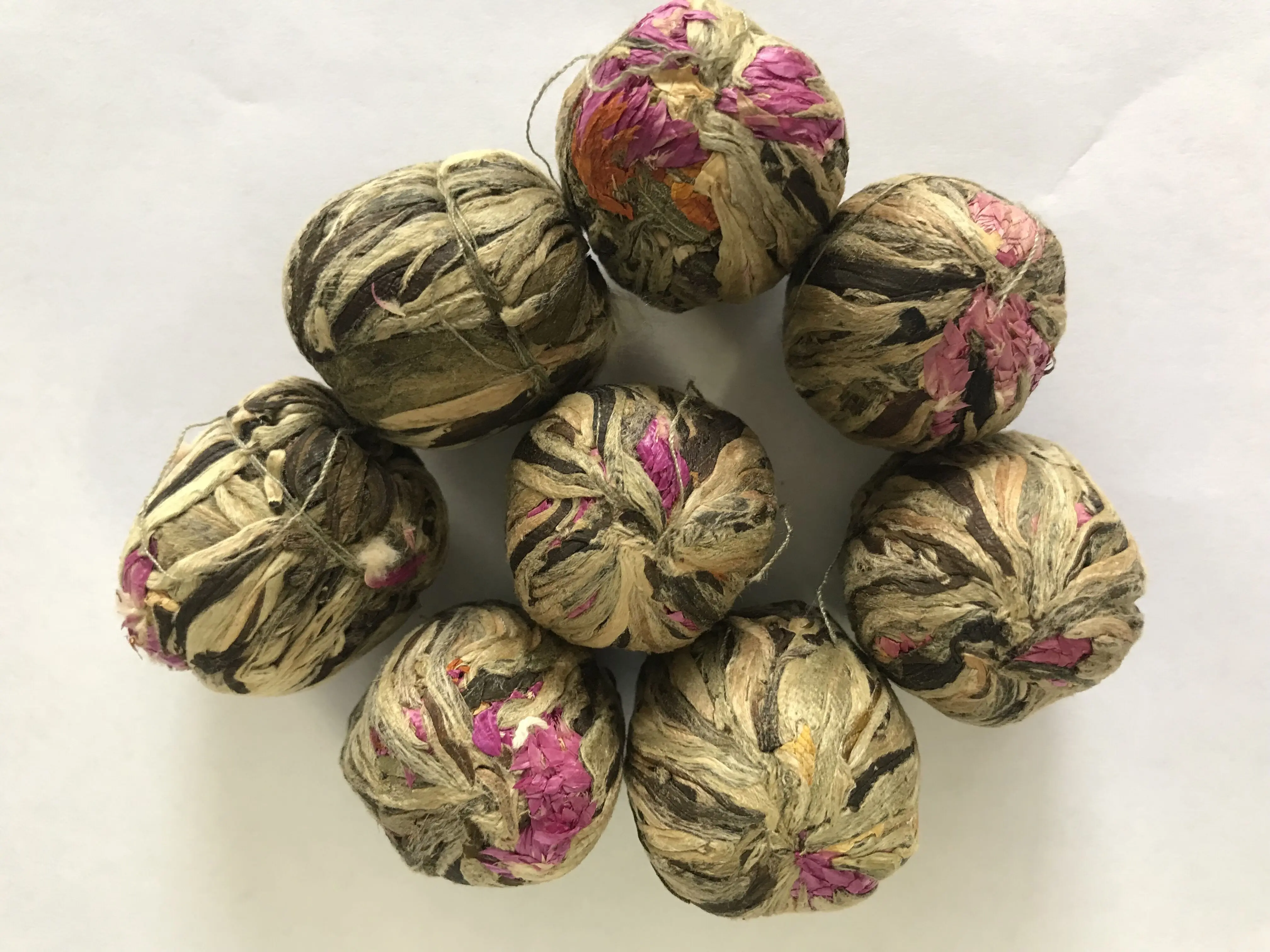 Handmade Fujian Flower Blooming Tea Balls Chinese Blooming Tea Flowering Blooming Flower Tea - 4uTea | 4uTea.com
