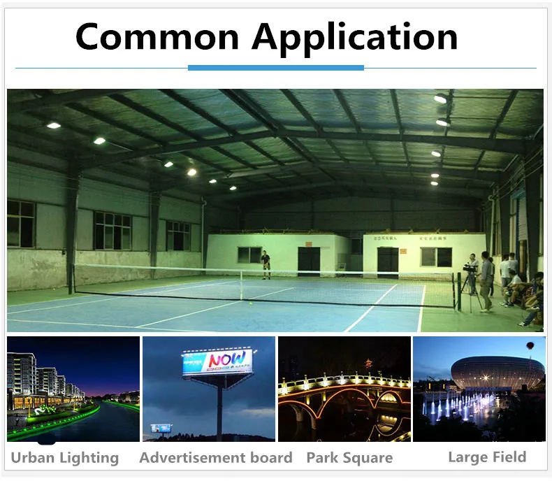 Ultra Brightness Energy-saving die casting outdoor lighting fixture led 100w led floodlight for football stadium