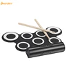iWord 2019 new invention completely portable flexible drum easily rolling the drum pad