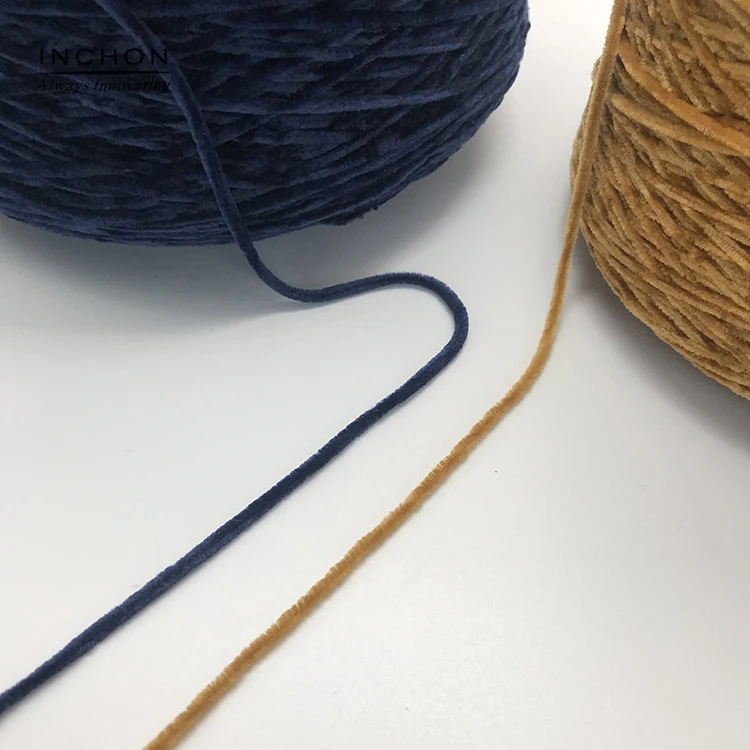 chenille macro flat yarn