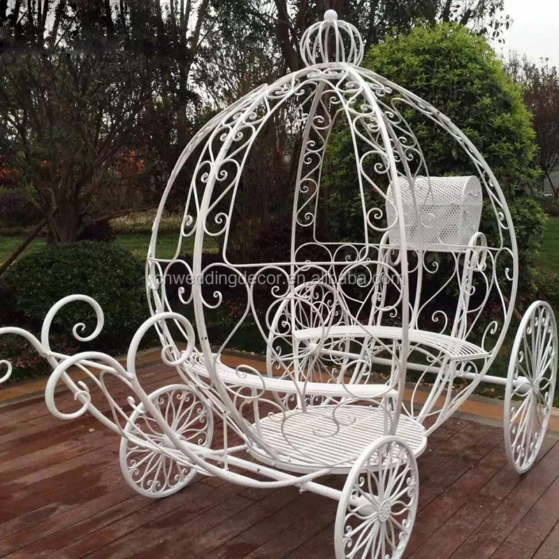 Pumpkin Horse Carts Wedding Cinderella Royal Carriage For Princess