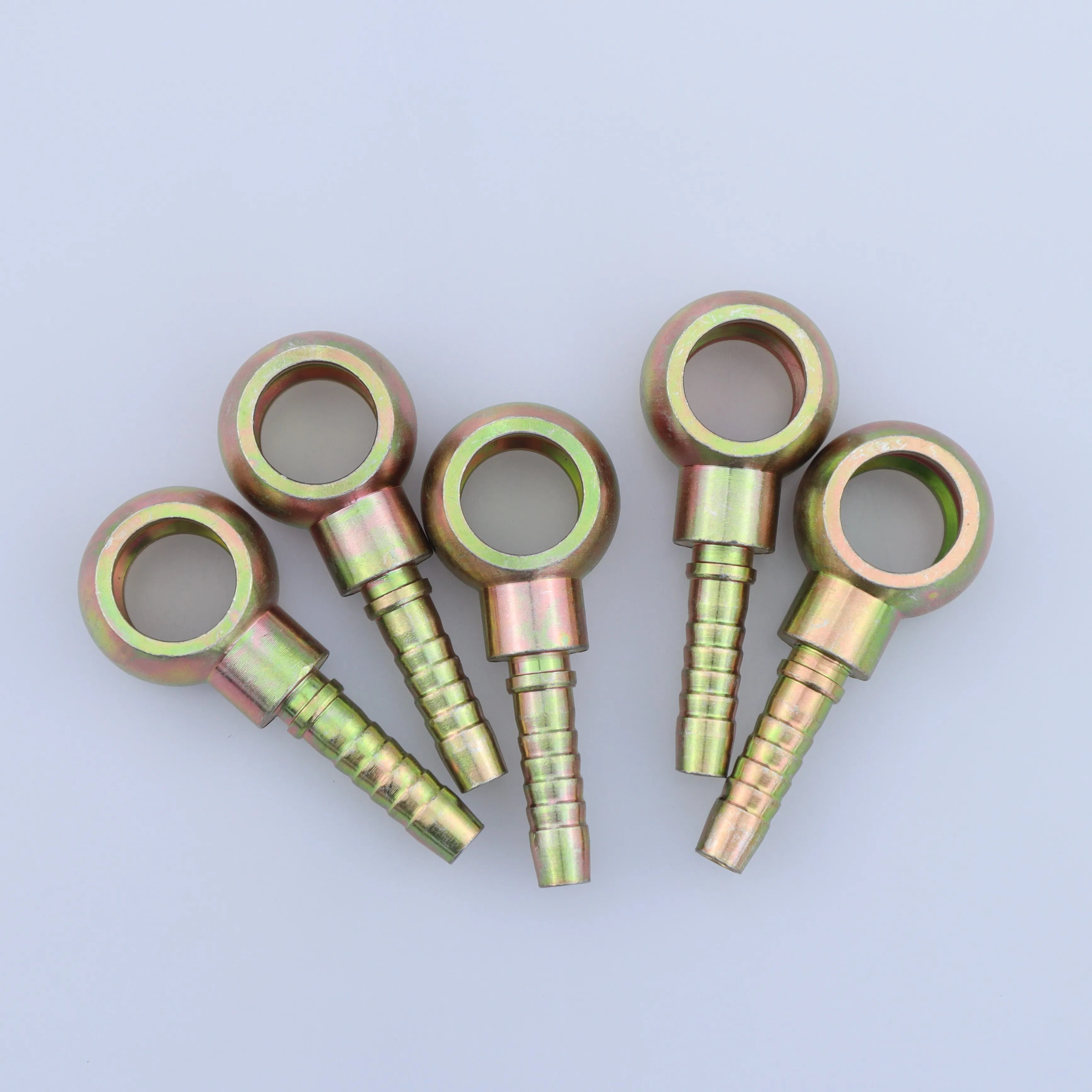 M20 Banjo Fitting Banjo Sidecut Galvanized Banjo Tee With Zinc Plating