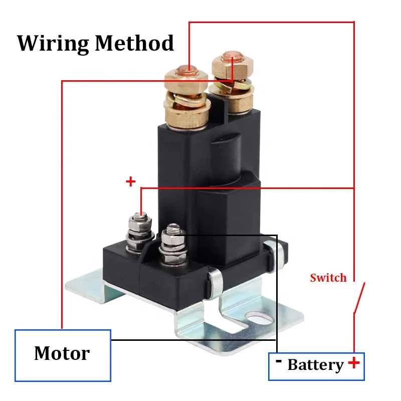 500adc Starting Relay Preheat Relay 12v24v Modified Car Main Power ...