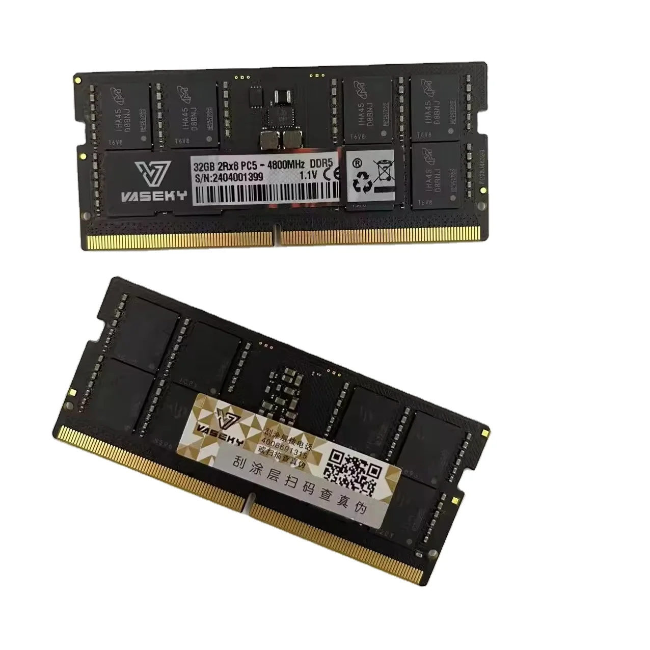 Vaseky DDR5 Notebook RAM: 16GB, 32GB & 48GB at 4800MHz, 5200MHz