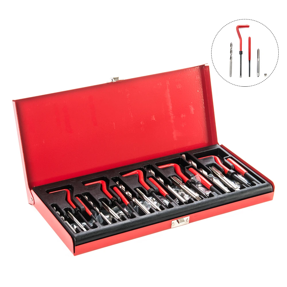 Auto Repairing Metric M5 M6 M8 M10 M12 Hss Drill Kit Thread Repair Tool Kit Buy Thread Repair