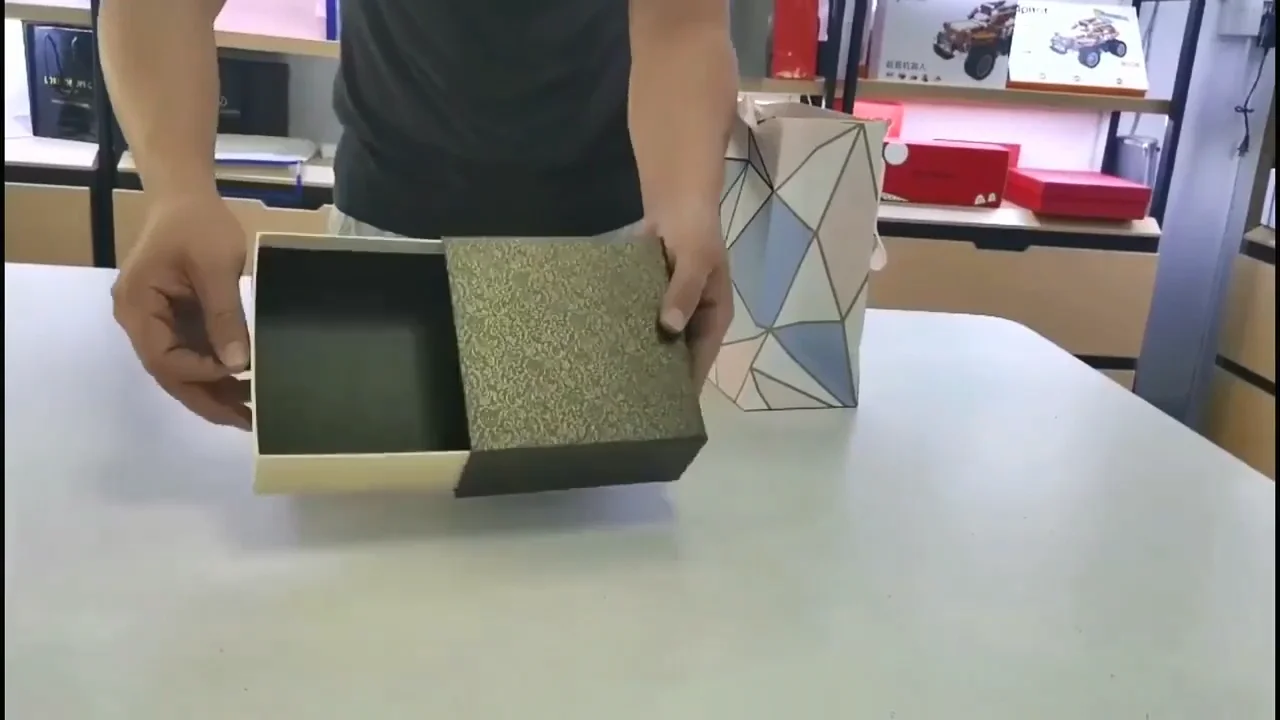 Customize Printed Folding Baseball Cap Gift Box New Era Caps Paper Hat