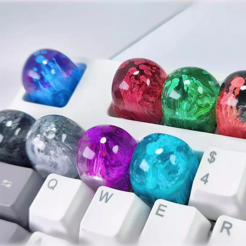 Step-by-step visual guide showing proper MacBook key cap removal using plastic pry tool