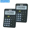 Promotion Price School Supplies Stationery 120 Steps Check Correct Led Big Button Solar Electronic 14 Digit Calculator