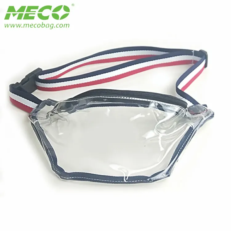 Wholesale Waterproof Clear Pvc Men Women Fanny Pack Ladies Hip Pouch
