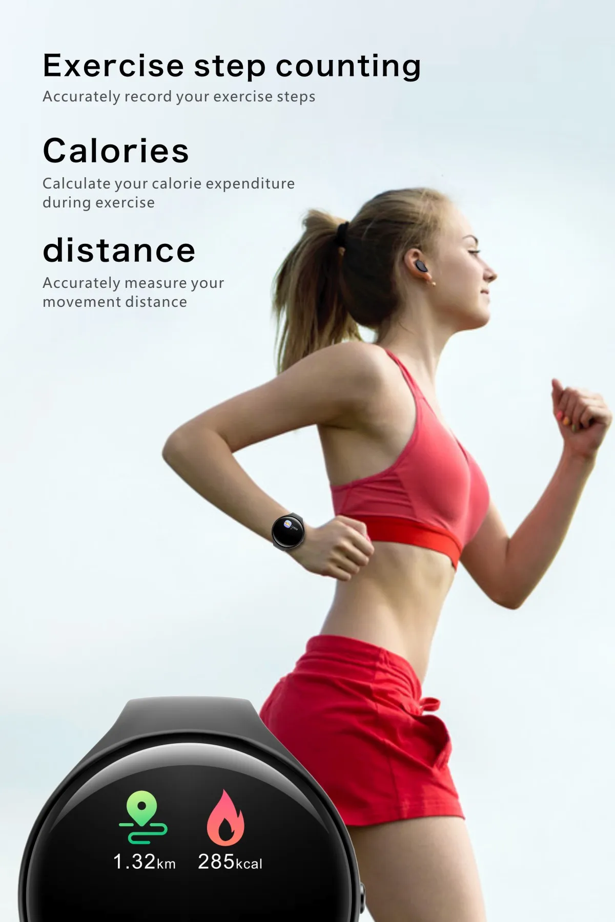 Portable Waterproof Dustproof Smart Watch True Wireless Stereo Earbuds Headphone - ANKUX.COM