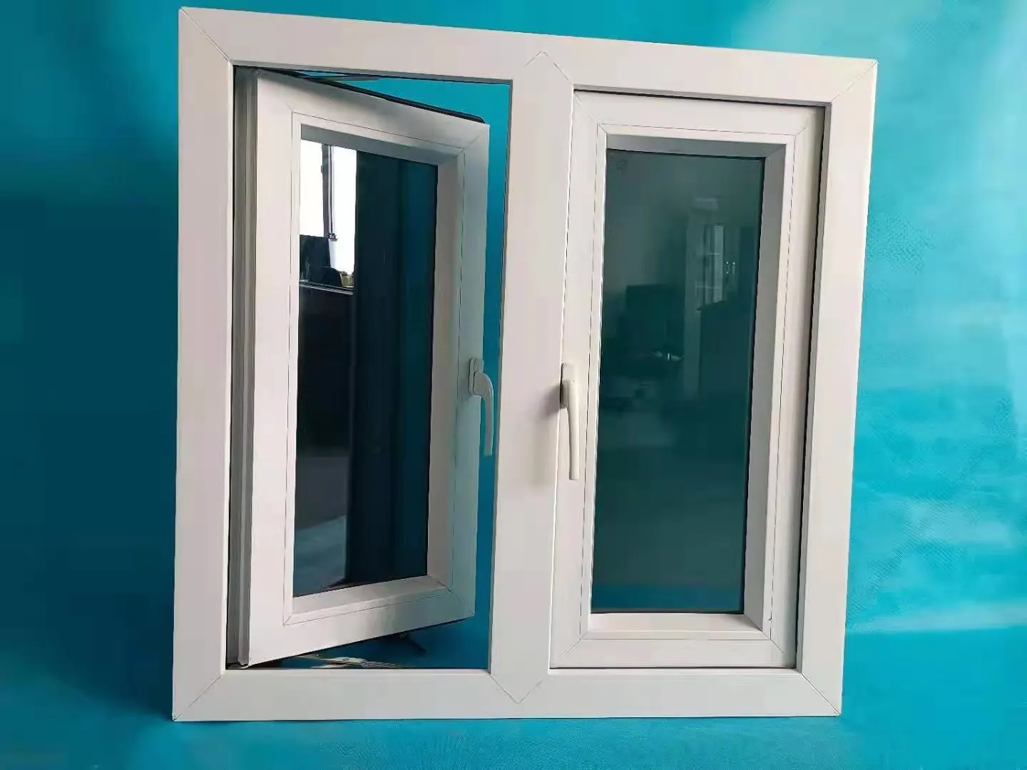 New Design Upvc/pvc Casement Windows Crank Open Vinyl Casement Windows