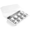 FDA & LFGB New product ideas 2019 wine beverage stainless steel whiskey stones ice cube