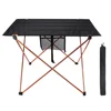 Wholesale Cheap Light 2 Sizes Aluminum Portable Folding Camping Table And Chair Foldable Picnic Table For Camping Outdoor