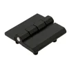 HHL-180 Screw Mounted Black Butt Hinge for Closet Door Drawer Lockers