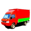 The newest Chinese dry van 87hp dongfeng mini vans manual euro 5 van truck cargo