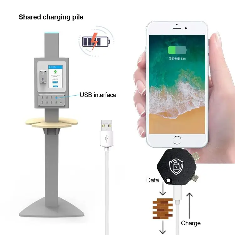 3 in 1USB Defender Data Blocker Blocks Unwanted Data Transfers Protects Smartphone Tablets From Public Charging Stations