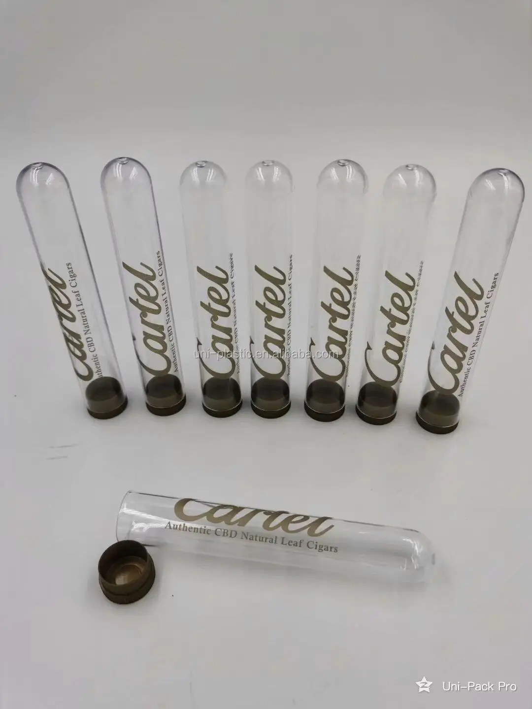 22mm Id X 25mm Od X 145mm H Wholesale Custom Clear Cigar Packaging