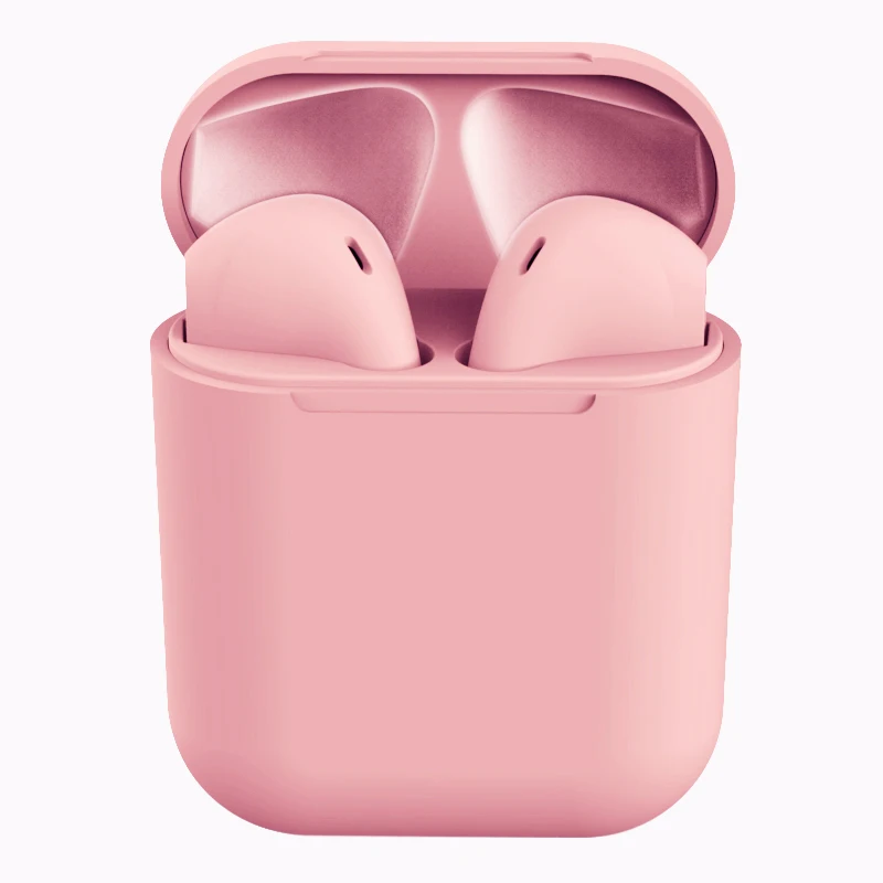 

Free Sample Colorful Newest Touch logo printed Headset wireless earphone Tws 5.0 Wireless Earphone Inpods12 inpods 12