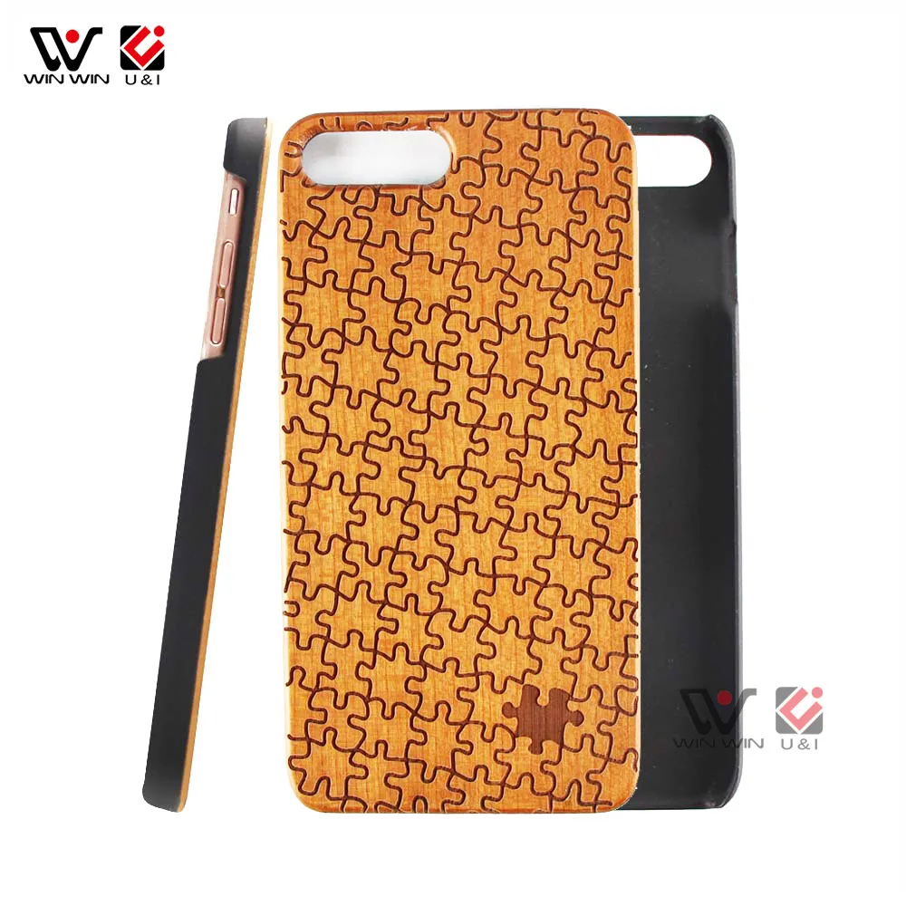 2020 Hot Products Custom Logo Laser Engraving Wood+PC Cell Phone Case For iPhone XS Max