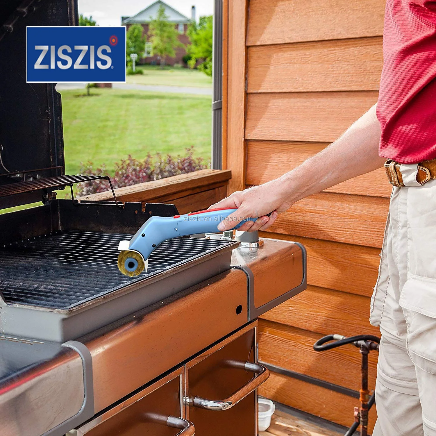 Hot Barbecue Stainless Steel Bbq Cleaning Brush Outdoor Grill Cleaner With Power Of Steam Bbq